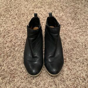 Lucky black boots